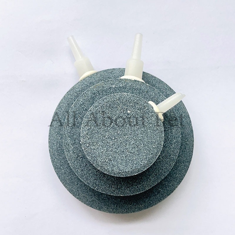 หัวทรายละเอียด Air stone หัวทรายออกซิเจน หัวทรายจาน หัวทรายตู้ปลา (4cm. 6cm. 8cm. 10cm.12cm.)