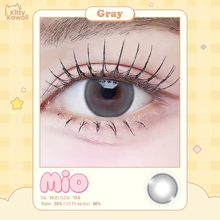 คอนแทคเลนส์ Mio Gray / Brown (Kitty Kawaii) ขนาดมินิ 💙
