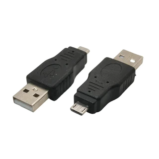 หัวต่อ usb Adapter Micro ข้อต่อ usb OTG USB หัวแปลง Micro mini5pin หัวต่อปริ้นเตอร์