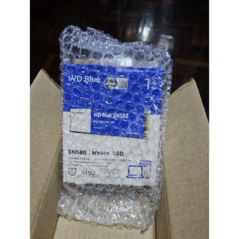 SSD WD Blue SN580 1 TB ของใหม่ในซีล