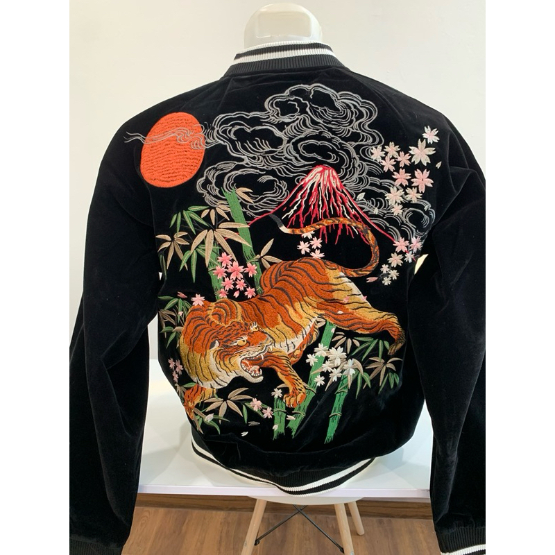 sukajan jacket เสื้อปักลายเสือเสื้อแจ็คเก็ตญี่ปุ่น ซูกะจัน - รูปที่ 3