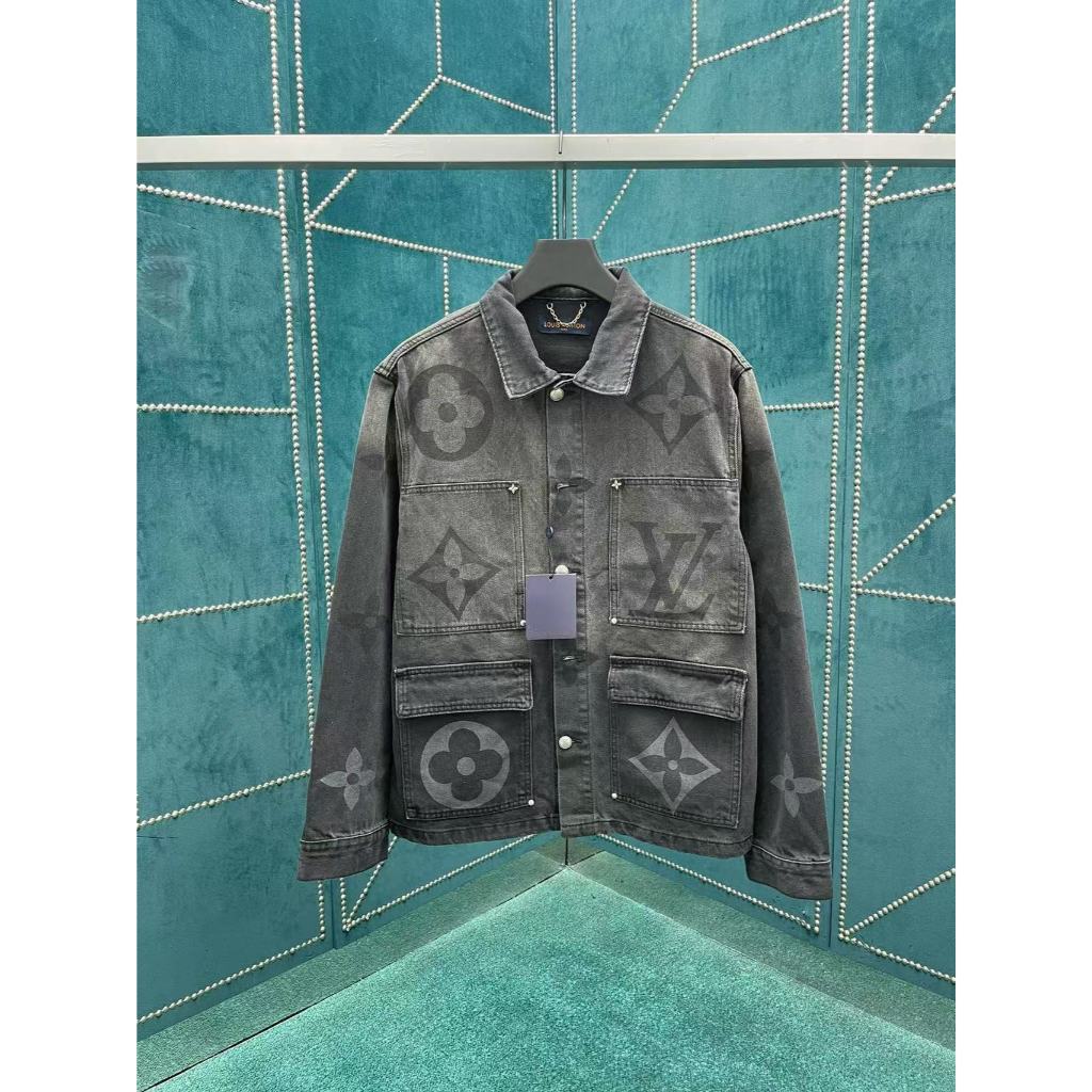 【Louis Vuitton】เสื้อแจ็กเกต 24SS 1:1 งานสูงสุด รูปถ่ายตัวจริง เทียบแท้ 99% จัดส่งฟรี แท้ 99 %