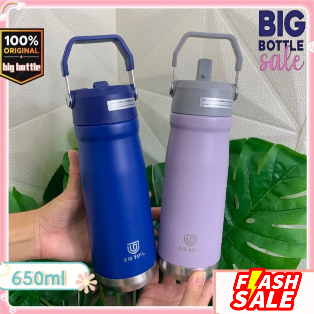 MB-8808 กระบอกน้ำเก็บความเย็น กระบอกน้ำสแตนเลส  แก้วเก็บอุณหภูมิ สแตนเลส SUS304 ขนาด 650 ml
