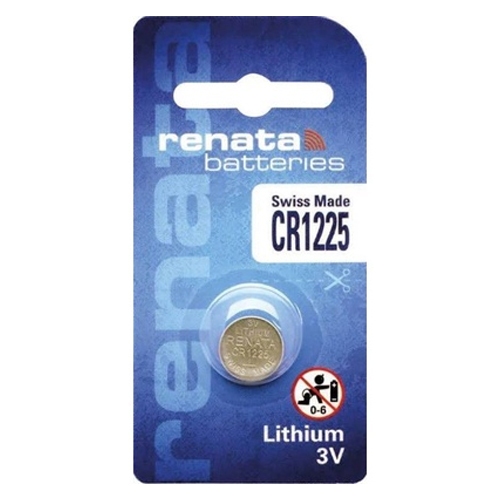 ถ่านกระดุม Renata CR1225 จำหน่ายเป็นแพ็คแบบ 1ก้อน