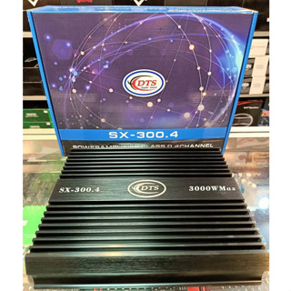 💥วงจรใหม่ล่าสุด💥 เพาเวอร์ แอมป์คลาสดี 4CH DTS รุ่น SX300.4D …