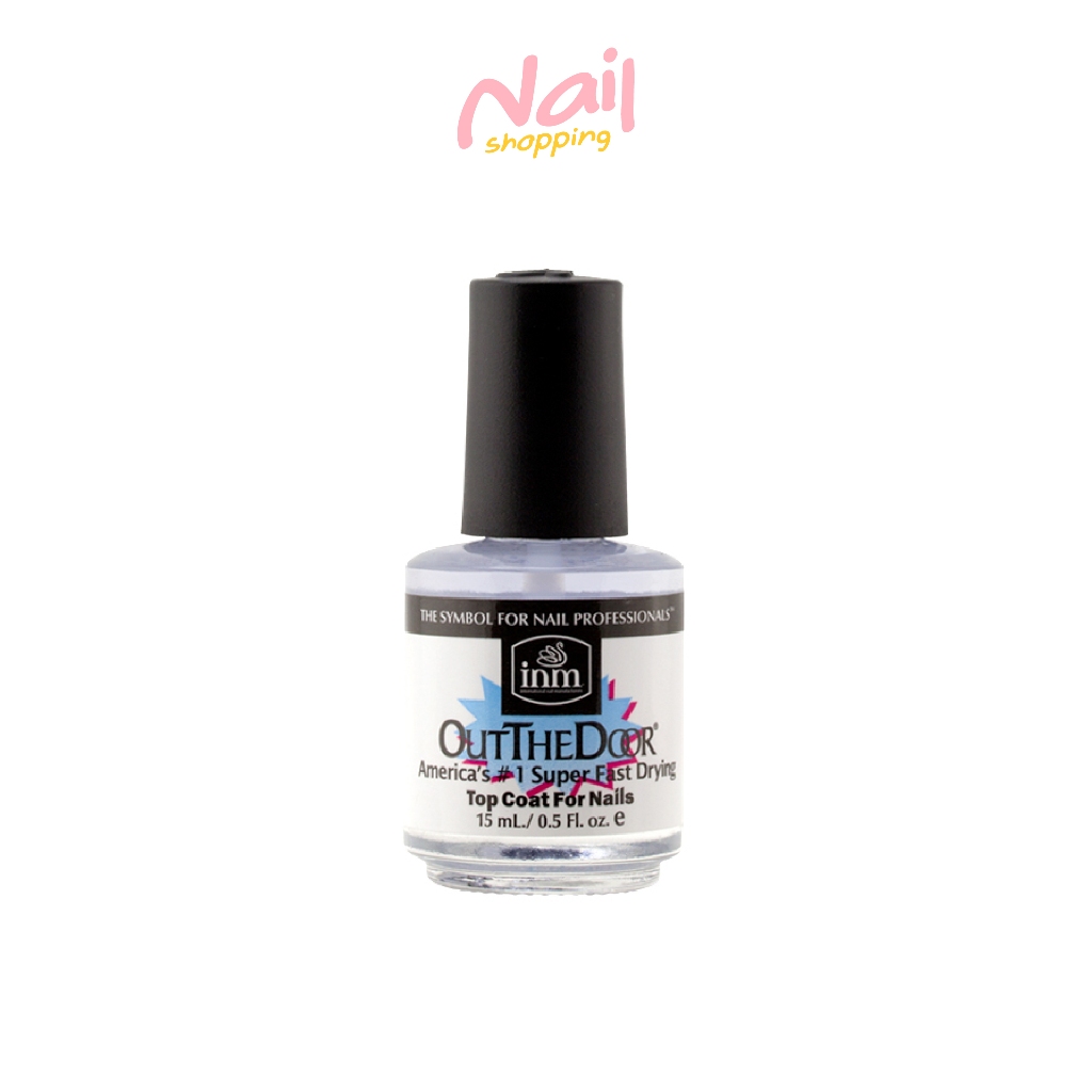 ท็อปโค้ทสีธรรมดา แห้งไว INM Top Coat ขนาด 0.5oz.