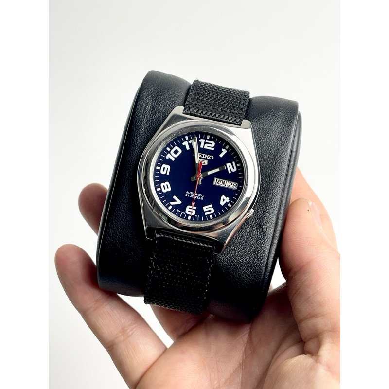 Seiko 5 Automatic 21 Jewels (7S26A) หลังเปลือย