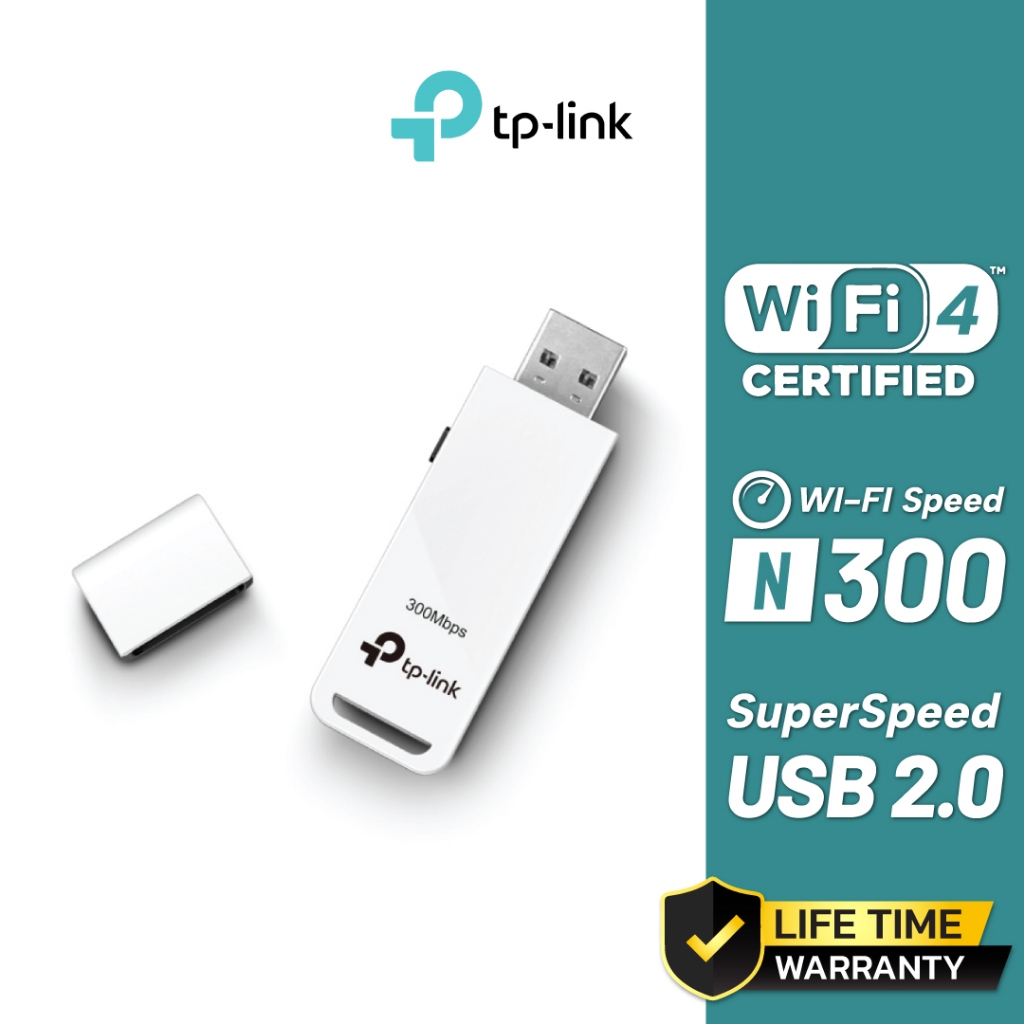TP-Link 300Mbps Wireless N USB Adapter รุ่น TL-WN821N