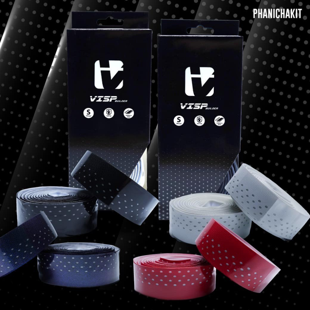 NEW ผ้าพันแฮนด์จักรยาน VISP BUILDER BARTAPE นุ่มนวล ไม่ลื่นมือและปลอดภัย