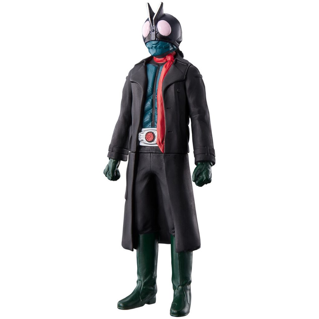 ซอฟท์คาเมนไรเดอร์ไอ้มดแดง V1. Bandai Movie Monster 🧩 Shin Kamen Kamen Rider coat ver Soft Vinyl ใหม่