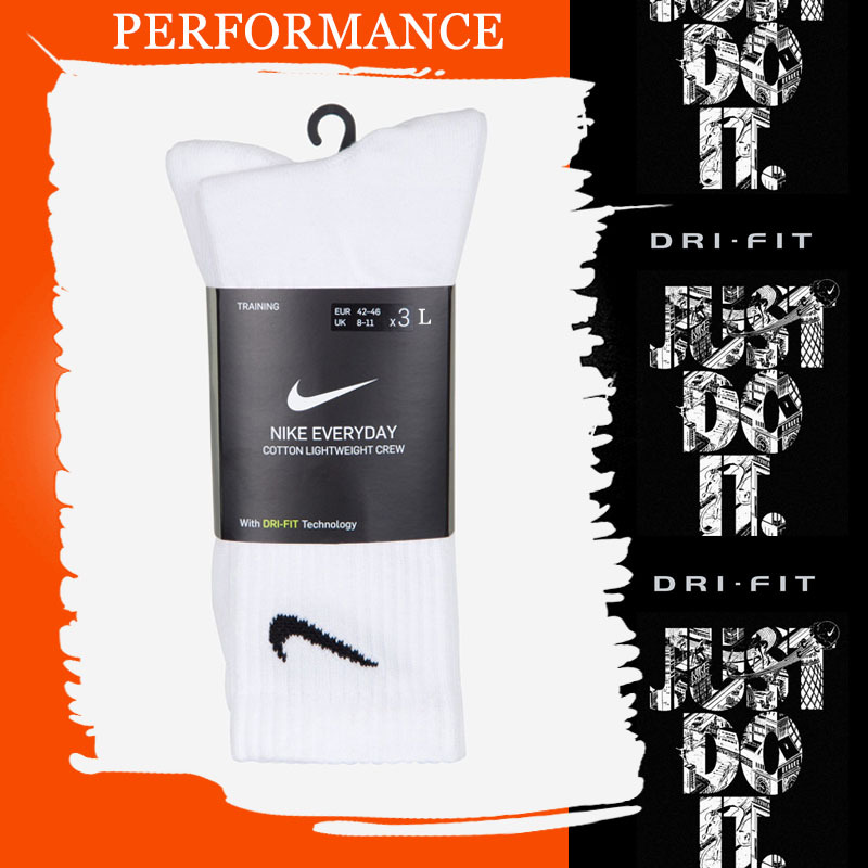 ถุงเท้า PREMIUM!【1แพ็ค3คู่】ถุงเท้ายาว ราคาพิเศษ แบบพื้นหนาผ้านุ่มใส่สบายมากๆ ใส่เล่นบาส แฟชั่น คุณภาพดี
