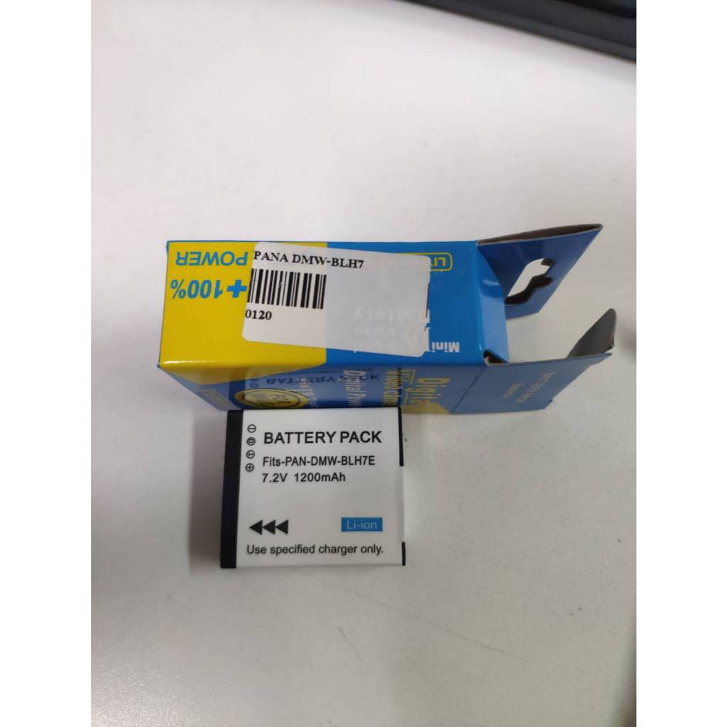 For Panasonic แบตเตอรี่กล้อง รุ่น DMW-BLH7 / BLH7E Replacement Battery for Panasonic Lumix DMC-GM1 G