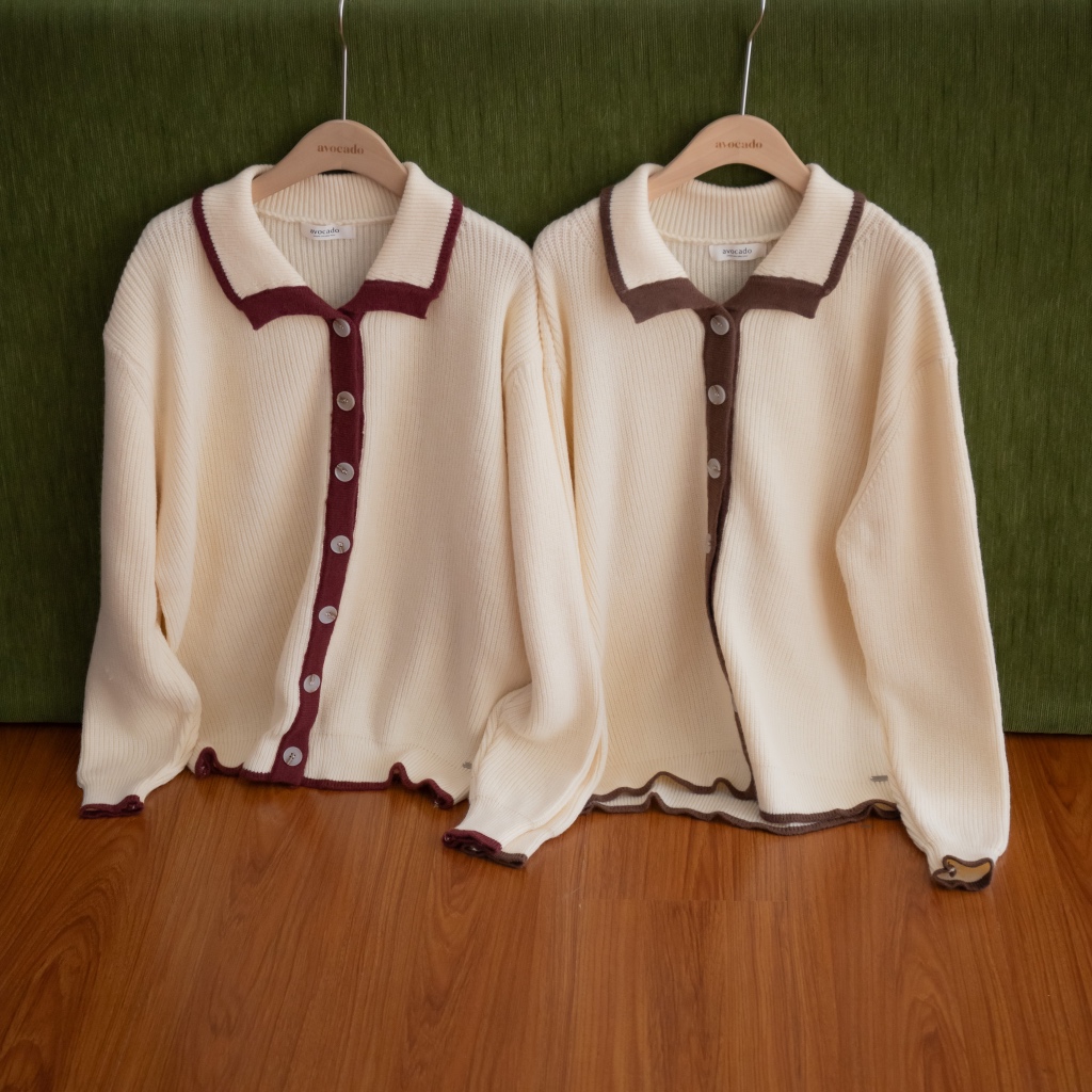 avo layered cream cardigan คาร์ดิแกนสุดน่ารักมาแล้วค่าา รุ่นนี้ผ้าคือดีมาก นุ่มฟูเหมือนหมอนเยย