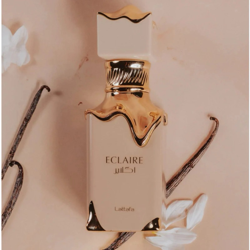 Lattafa Eclaire EDP Spray 100ML (3.4 ออนซ์) น้ำหอมที่ติดทนนานและน่าหลงใหลสำหรับผู้หญิง ของแท้