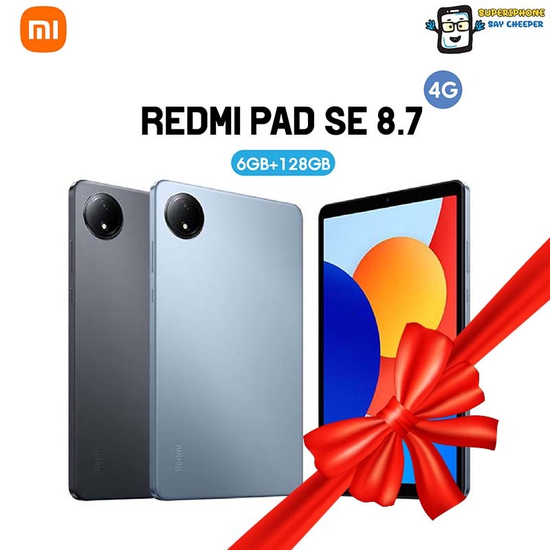 Redmi Pad SE 8.7(6+128GB)รุ่น 4G สะดวกต่อการพกพา ใช้งานได้คล่องตัว(By Shopee  SuperTphone1234)