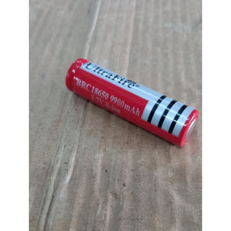 ถ่าน18650(3.7V)9900mAhหัวนูน