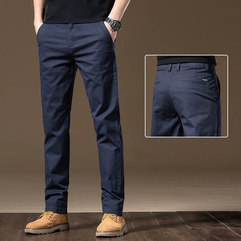 🔥พร้อมส่ง‼️🔥กางเกงขายาว ผ้ายืด ทรงกระบอก