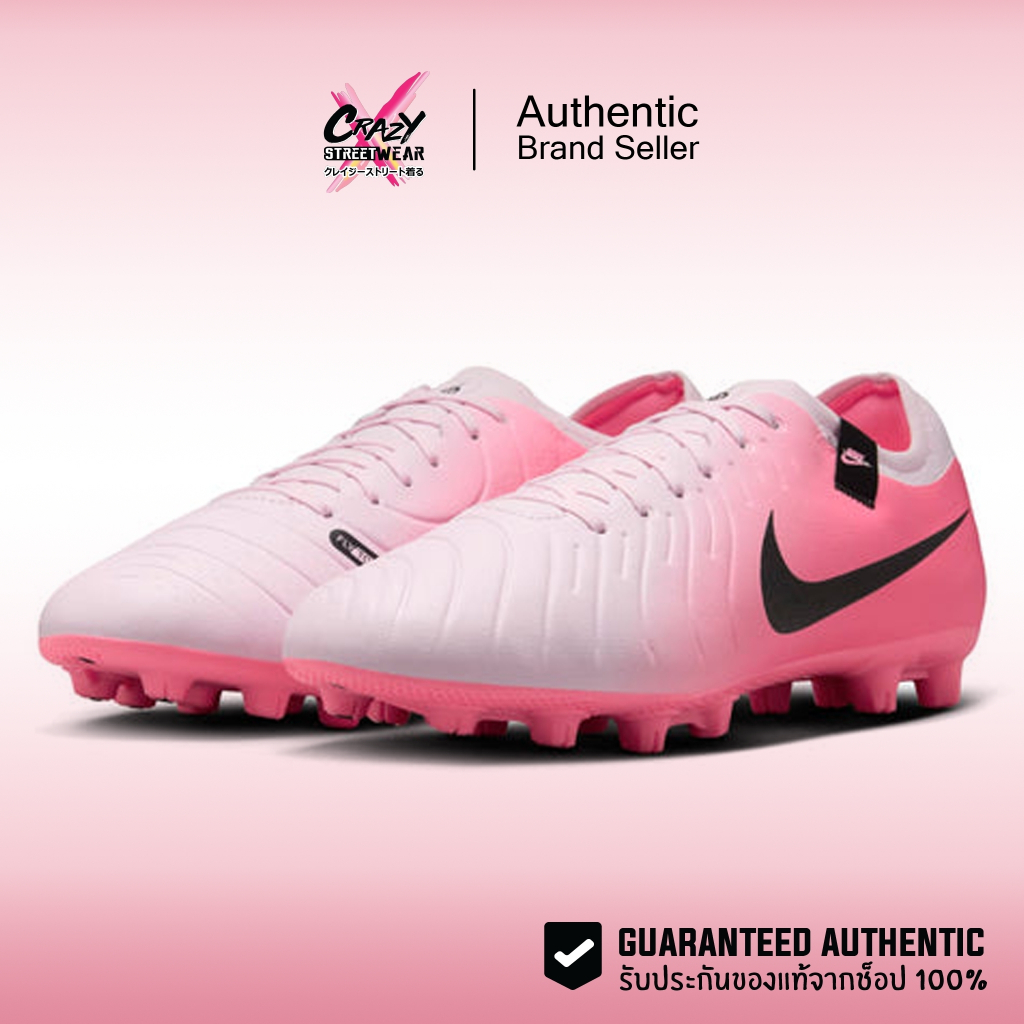 สตั๊ด Nike Tiempo Legend 10 Pro HG ของแท้ 100% (DV4332-601) สินค้าลิขสิทธิ์แท้ Nike รองเท้าฟุตบอล รองเท้าผู้ชาย ไนกี้
