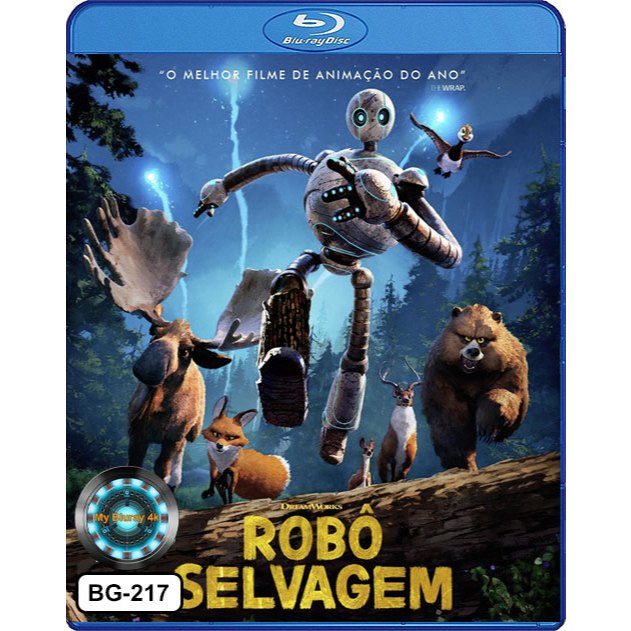 Bluray เสียงไทยมาสเตอร์ หนังใหม่ หนังบลูเรย์ การ์ตูน The Wild Robot หุ่นยนต์ผจญภัยในป่ากว้าง