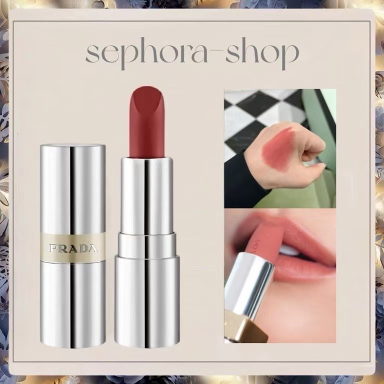 PRADA Monochrome Hyper Matte Lipstick Mini Size 1.3g