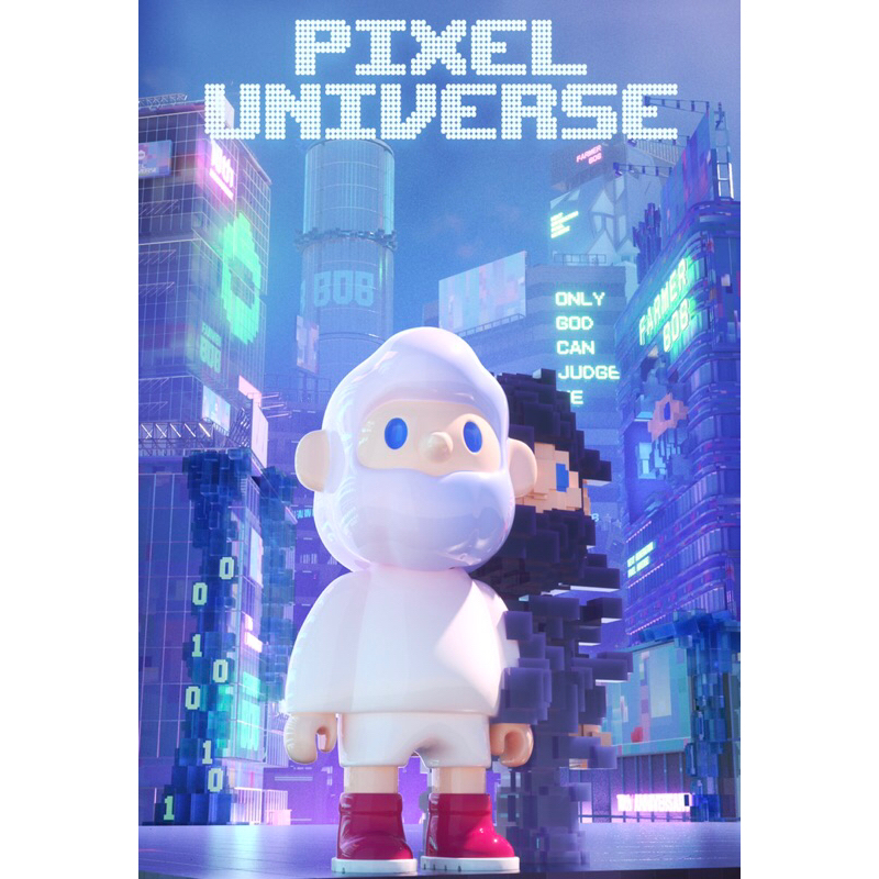 กล่องสุ่ม farmer bob next generation pixel universe series blind box finding unicorn