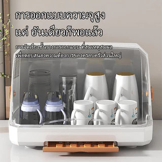 ANDRE กล่องเก็บขวดนม กล่องเก็บขวดนมอเนกประสงค์ ตัวฝาปิดป้องกันฝุ่นละอองและเชื้อแบคทีเรีย พกพาสะดวก