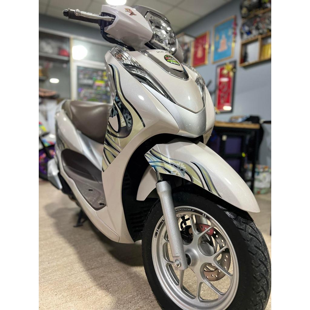 สติ๊กเกอร์ติดลายหรีด ลายไฟอะไรอีก 9 สีตรงรุ่น 100% 6 จุดรอบคัน - รูปที่ 5