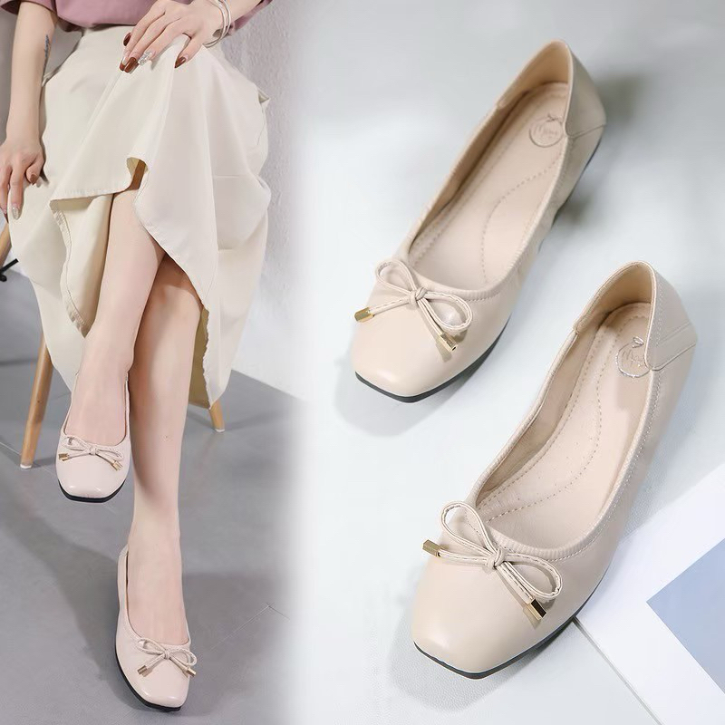 รองเท้าส้นแบนเพื่อสุขภาพ รุ่น Pimry ใส่นุ่ม สบายที่สุด