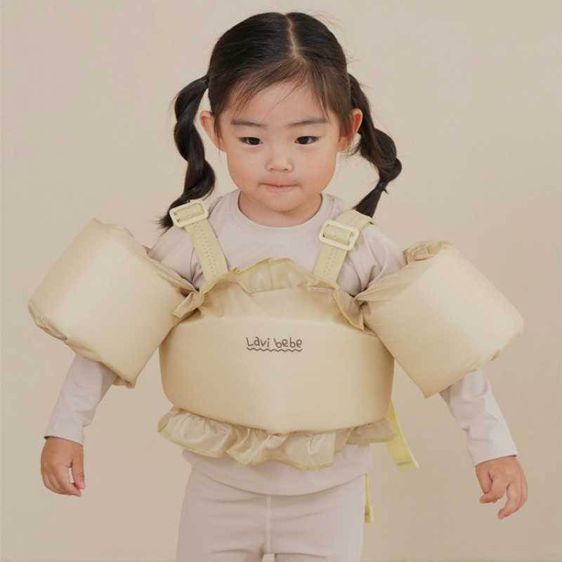 [Lavibebe] Infant life jacket Children's baby life jacket Modern fit puddle jumper Arm ring jacket เ
