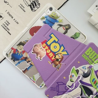 💫พร้อมส่ง💫เคสiPadหมุน 360° แผ่นหลังอะครีลิ Gen9 Toy Story บัซ ไลท์เยียร์ Gen11 Air6/7 เคสไอแพด ใส่ปากกาไ Air6