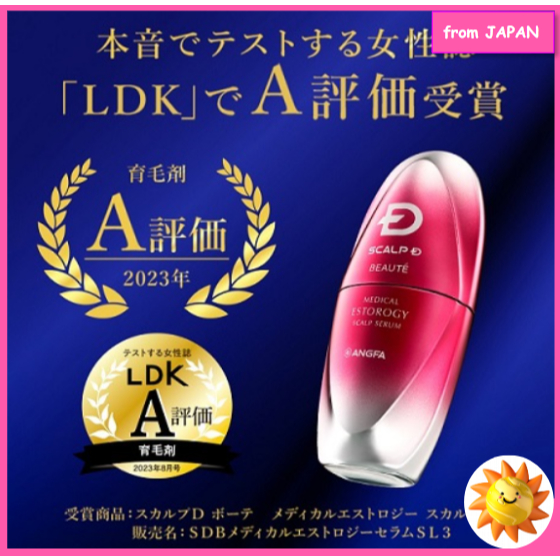 Quasi-drug Scalp D Beaute Estology Hair Growth Tonic for Women Scalp Essence Contains female hormone