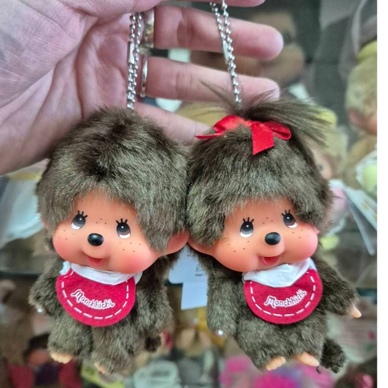 Special Price​ พวงกุญแจ​ % Monchhichi SS Girl & Boy