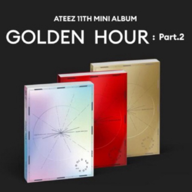 (พร้อมส่ง) อัลบั้ม ateez – golden hour pt. 2 photobook version ราคา ถูกที่สุด ดีลบีเคเค