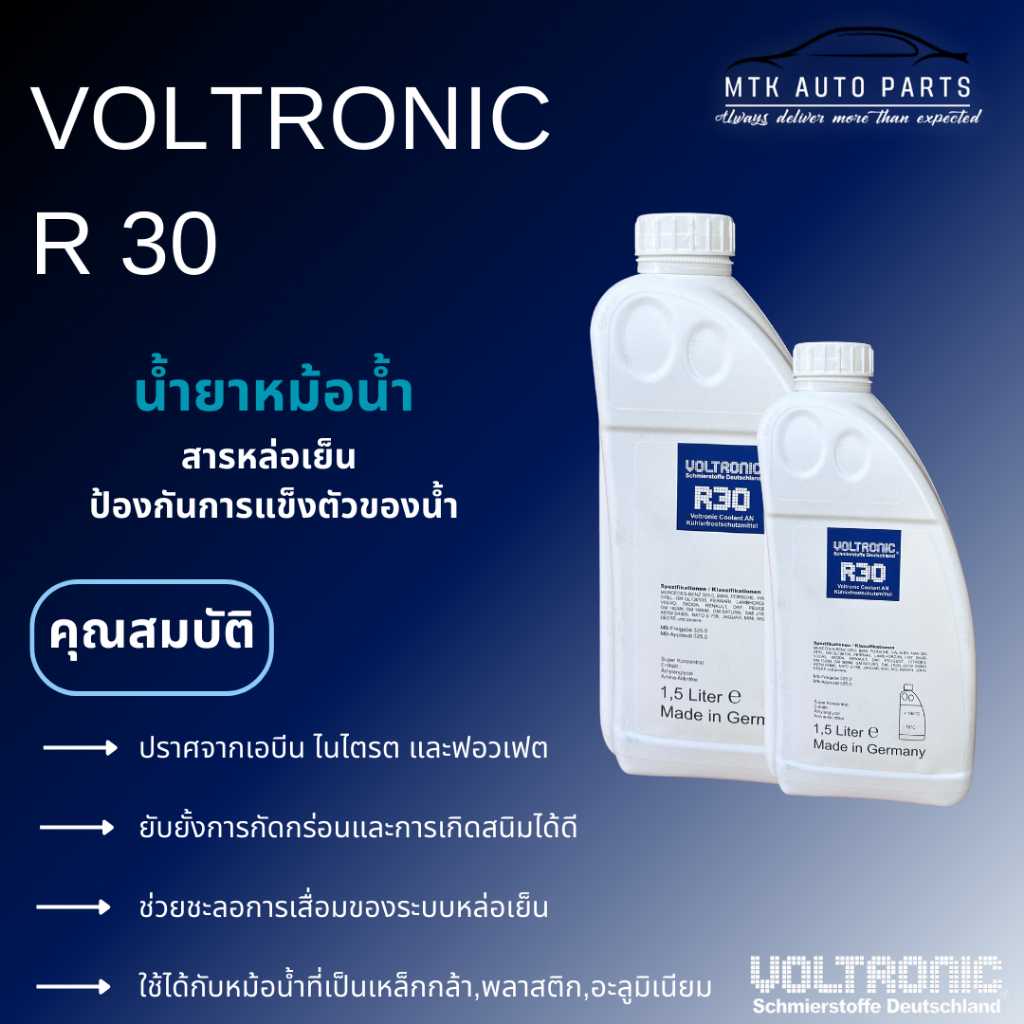 น้ำยาหล่อเย็น Voltronic R30 Coolant An (GN11)