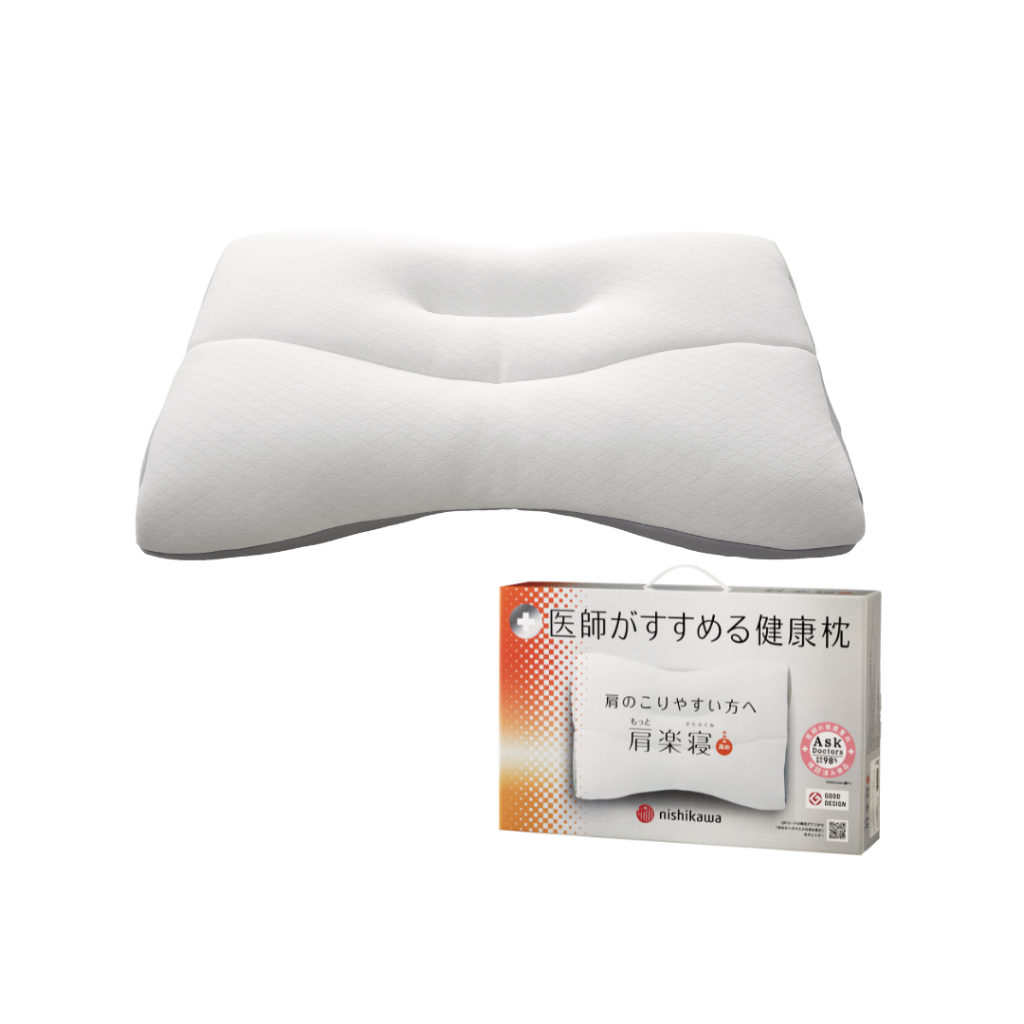 Nishikawa x Paramount Bed หมอนสุขภาพ Dr. Recommended รุ่น Motto Katarakune หมอนรองรับคอและไหล่
