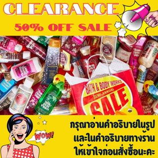 Clearance all Bath and Body works CREAM บำรุงมือ กรุณาอ่านรู…