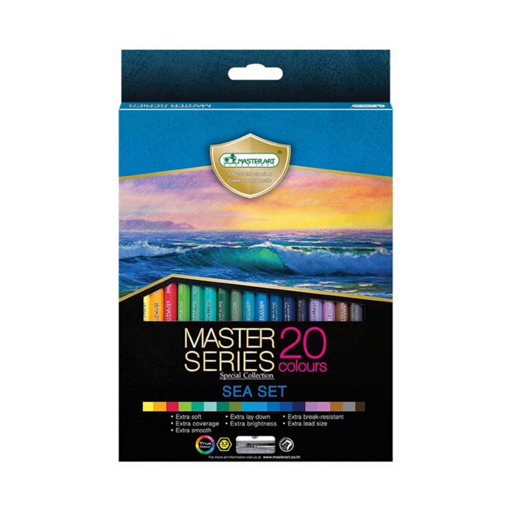 Master Art Master Series Special Collection Set I ดินสอสีไม้ชุดพิเศษ 20 สี