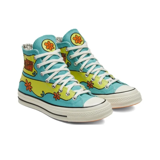 Scooby-Doo x Converse Chuck Taylor All Star 1970s Blue Yellow