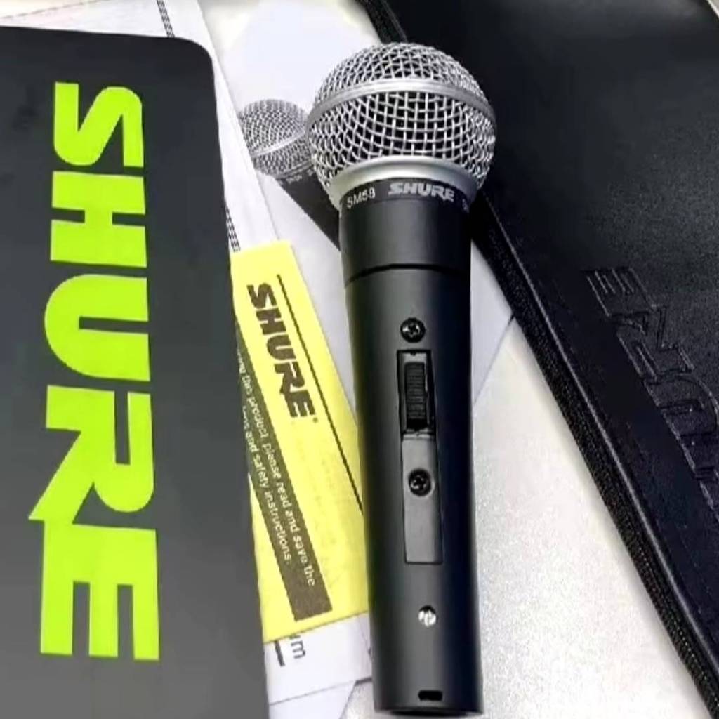 ประกันศูนย์ไทย SHURE แท้ ไมโครโฟน รุ่น SM58 Dynamic Microphone ชัวร์ ไมค์ ไมค์สาย ไมค์ร้อง ไมค์พูด S