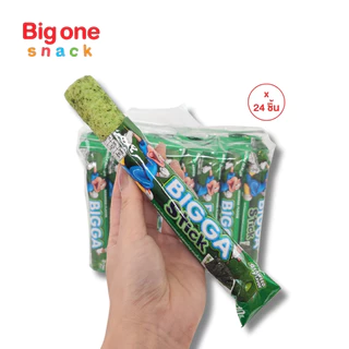 บิ๊กก้า สติ๊ก ข้าวโพดอบกรอบแท่งสอดไส้ครีม 10ก. Bigga Stick Corn Snack with Cream Filling 10g.