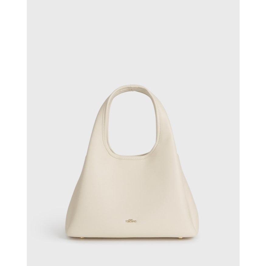 Tocco Toscano Belle Top Handle กระเป๋าหนังแท้ มีสาย Crossbody ช่องเก็บของเยอะ มีซิปปิด แฟชั่น