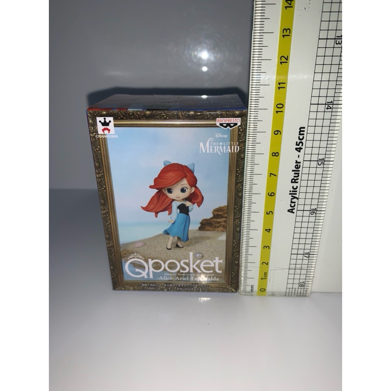Qposket Petit Disney Characters - (B) Ariel แท้ มือ 1 กล่องบุบเล็กน้อย