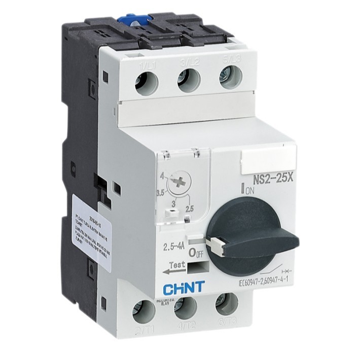 NS2-25X , NS2-32X , NS2-80 มอเตอร์เซอร์กิตเบรกเกอร์ Motor Circuit Breaker "CHINT"