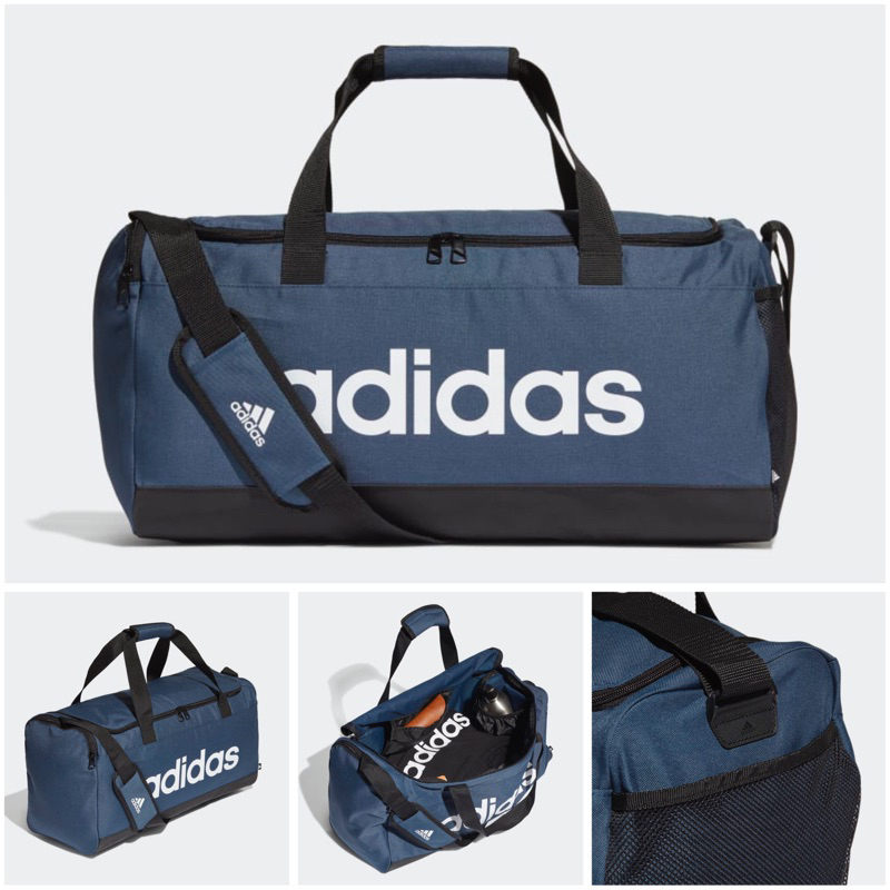 🔥ลดเพิ่ม 15-20% ทักแชทรับโค้ด🔥 Adidas Essential Logo Duffle Bag M " GN2039 " ของแท้ ป้ายไทย กระเป๋า