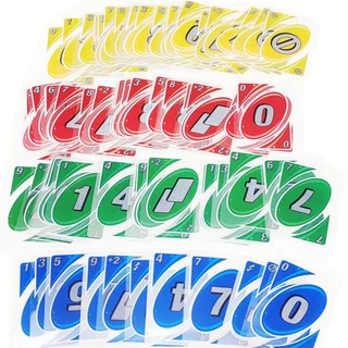 changkid การ์ดเกม UNQHI H2O การ์ดพลาสติก โปร่งแสง กันน้ำ พร้อมกล่องใส่การ์ด
