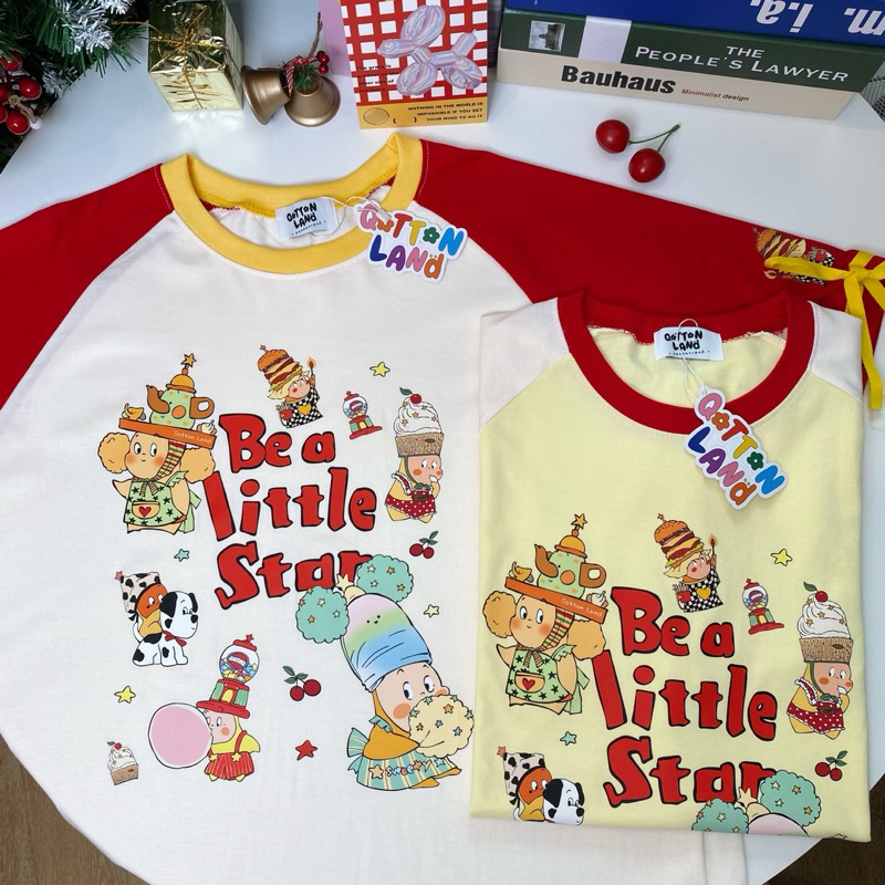 SIS.ON | พร้อมส่ง เสื้อยืดโอเวอร์ไซส์ oversize Merry chrismas คริสมาส QT ลิตเติ้ลสตาร์