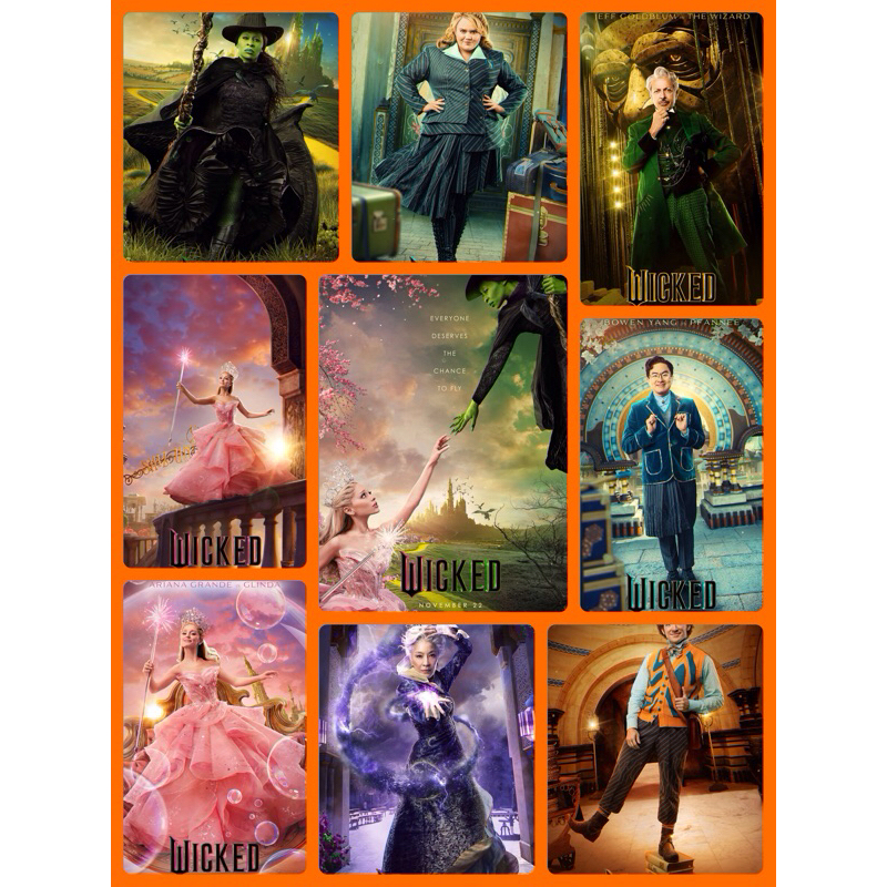 โปสเตอร์ หนังฝรั่ง Wicked 11.5 X 16.5 นิ้ว (A3)