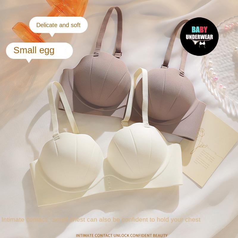 baby underwearเสื้อใน ไม่มีโครง ฟองกลาง แต่ดันทรงสวย เต้าเปลือกหอยน่ารักมาก - Women, Clothing