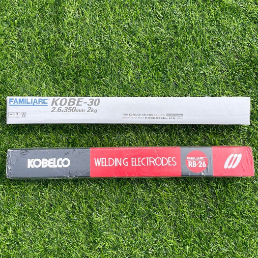 ลวดเชื่อมโกเบขนาด 2.6 มิล KOBECO RB-26 (1 ห่อ = 2 Kg)