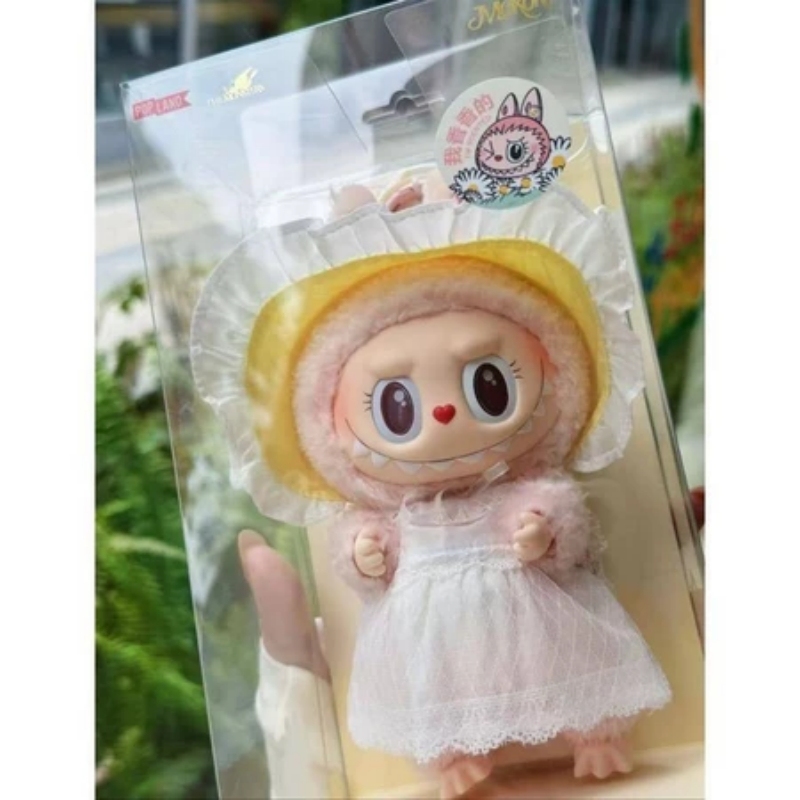 🔥The Monsters LABUBU Mokoko v2 FALL INTO SPRING ไวนิลตุ๊กตาจี้ตุ๊กตา 17 ซม.